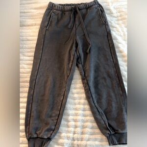 Womens Gray Jogger Pants